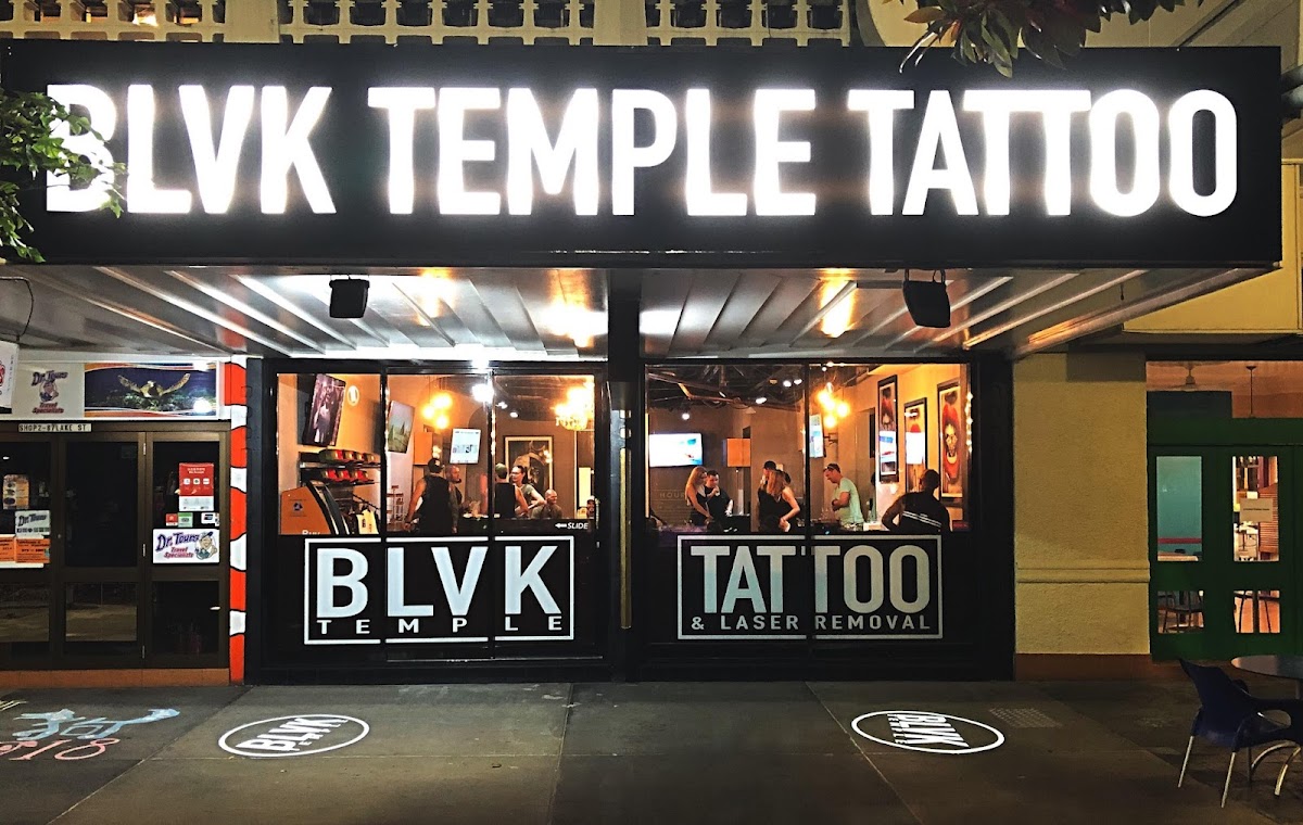 Blvk Temple Tattoo β laser tattoo removal clinic in Cairns City