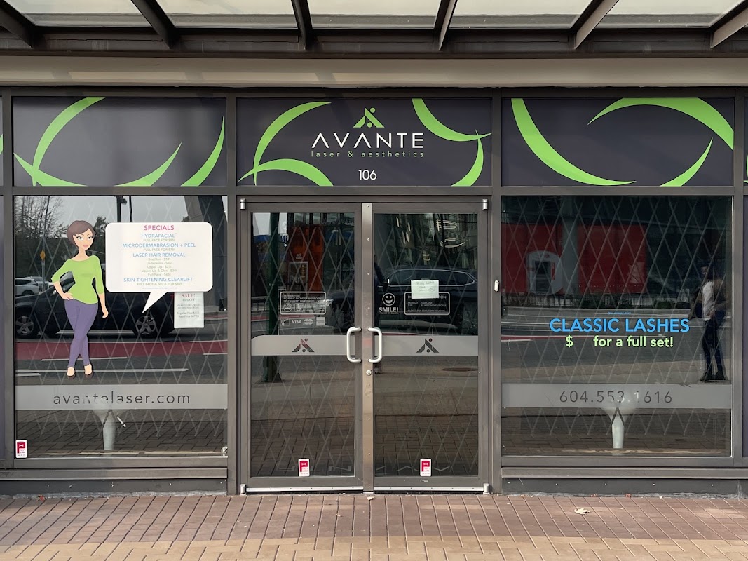 Avante Laser & Aesthetics — laser tattoo removal clinic in Burnaby