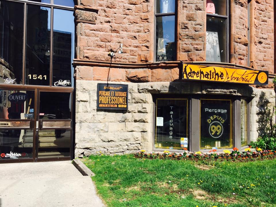 Adrénaline — laser tattoo removal clinic in Montreal