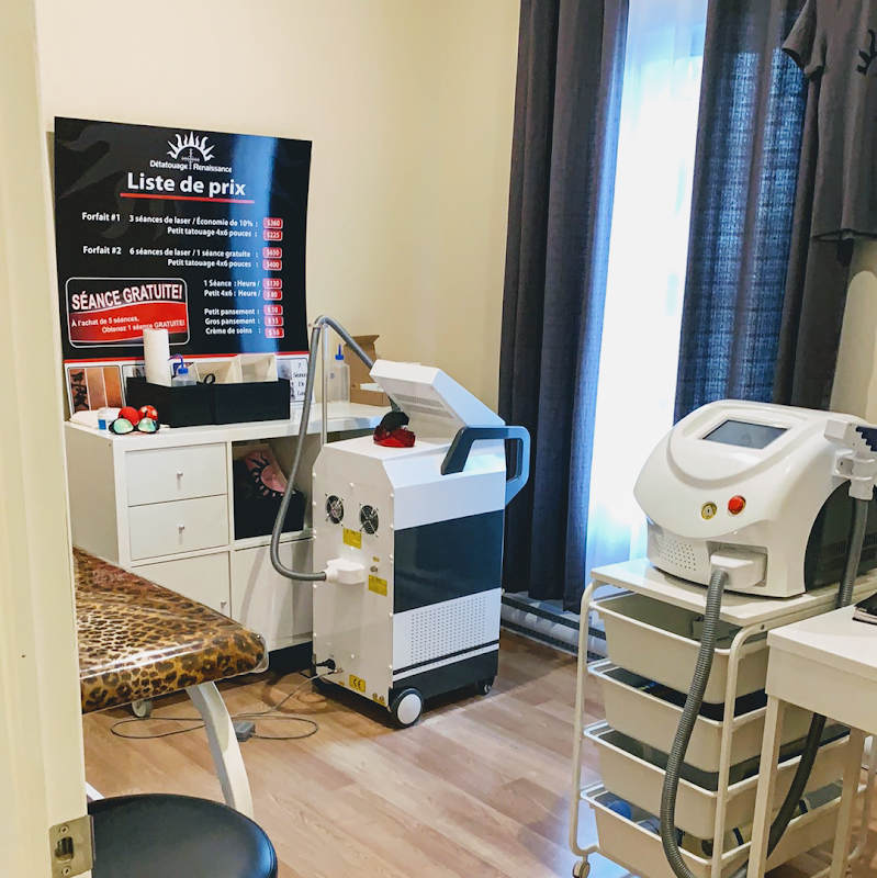 Détatouage Renaissance — laser tattoo removal clinic in Rosemère