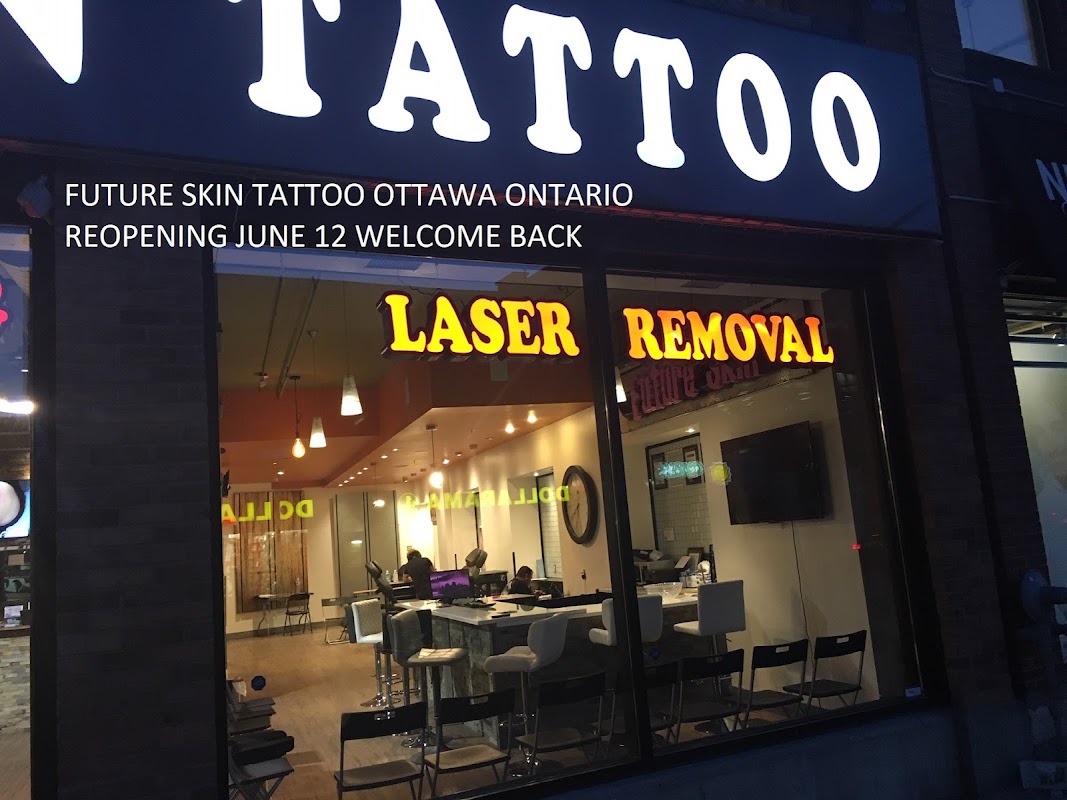 Future Skin Tattoo and Body Piercing Parlor — laser tattoo removal clinic in Ottawa