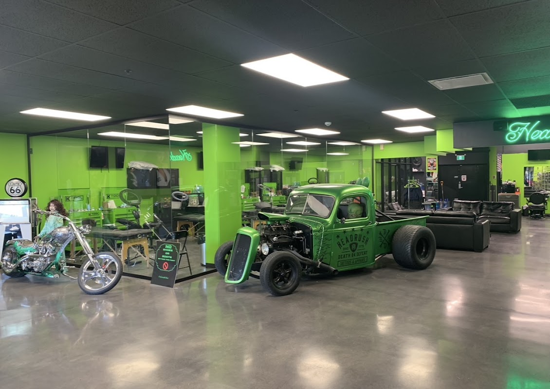 Headrush Saskatoon Tattoos, Apparel & Laser Removal — laser tattoo removal clinic in Saskatoon