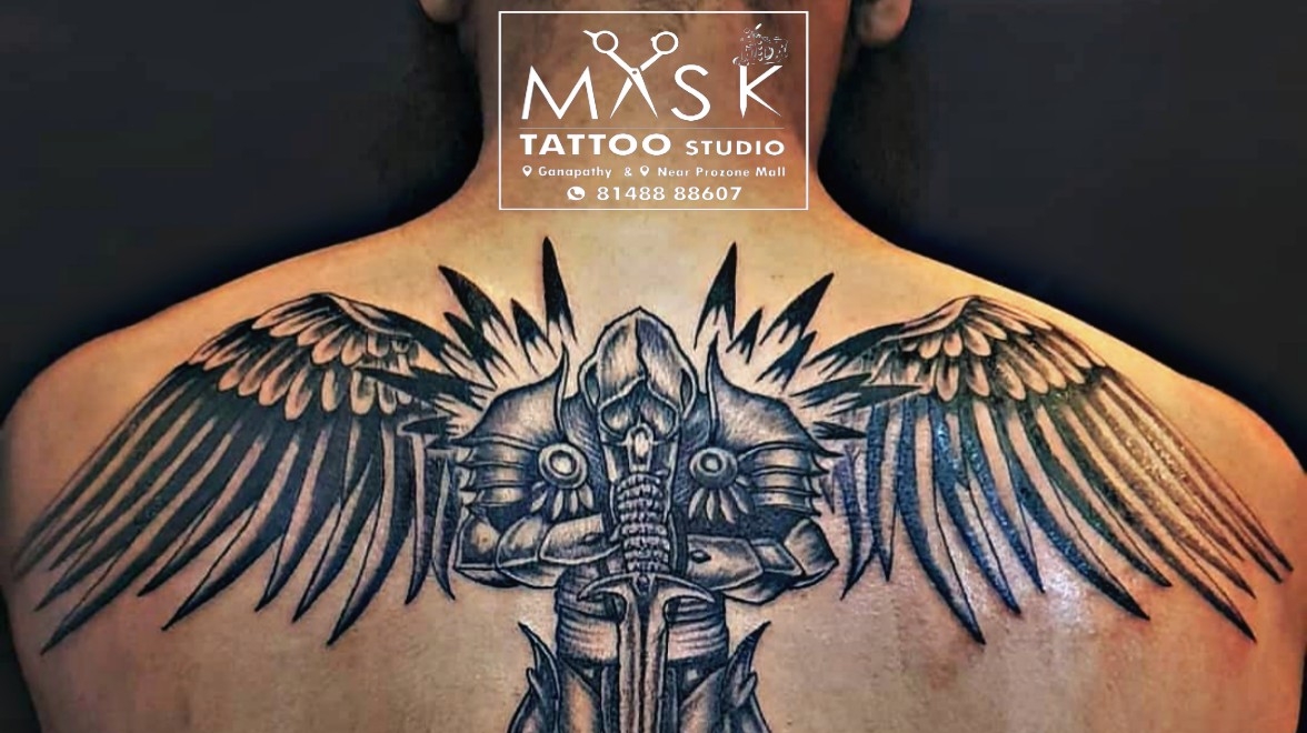 MASK TATTOO STUDIO & TATTOO — laser tattoo removal clinic in Coimbatore