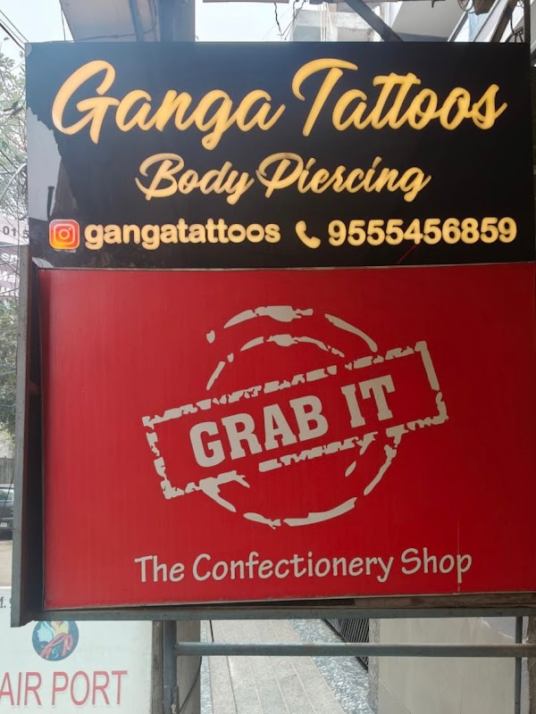 Ganga Tattoos body piercing — laser tattoo removal clinic in New Delhi, Delhi