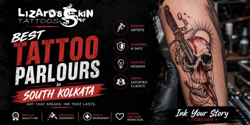 Lizard's Skin Tattoos, Kolkata — laser tattoo removal clinic in Kolkata