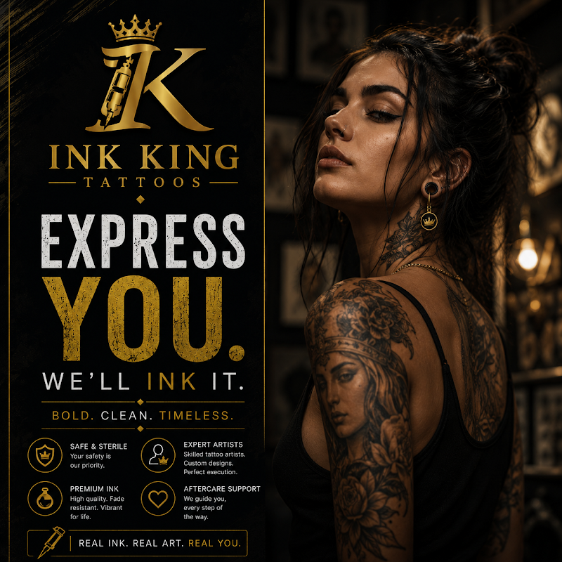 Ink King Tattoo Studio — laser tattoo removal clinic in Secunderabad
