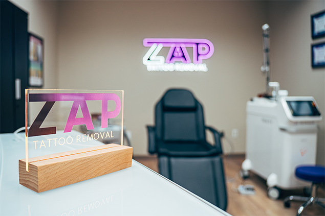 ZAP Tattoo Removal in Plano, TX — laser tattoo removal clinic in Plano