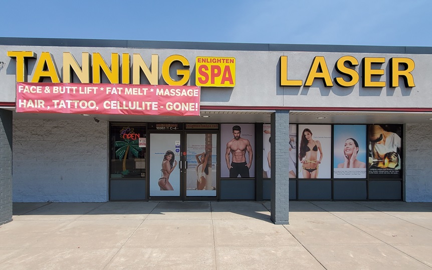Enlighten Tan and Med Spa β laser tattoo removal clinic in Aurora